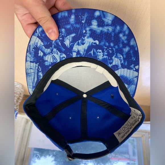 RARE EXCLUSIVE BLUE JAY 38/100 1992 NWT TORONTO BLUE JAYS 5’s WORLD SERIES CAP - Picture 14 of 14